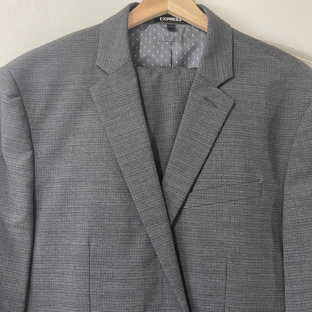 Express mens slim suit